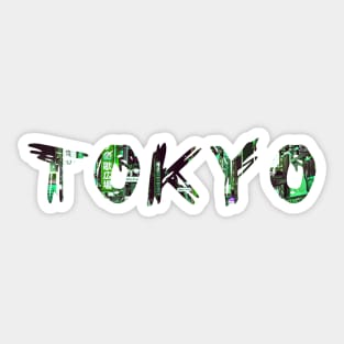 Sci Fi Tokyo City Sticker